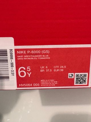 Zapatillas Nike P-6000 T.39 New