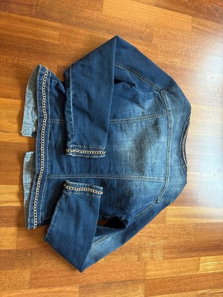 Cazadora vaquera mujer cadena Talla M