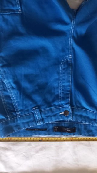 Pantalón Bershka Baggy Azul