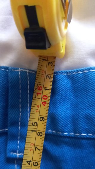 Pantalón Bershka Baggy Azul