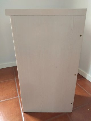 Mesa de escritorio blanca