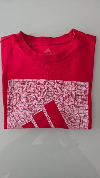 Camiseta Adidas Niño Talla 13/14 Roja