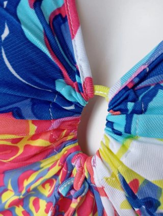 Top  stampa floreale - Versace