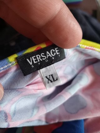 Top  stampa floreale - Versace