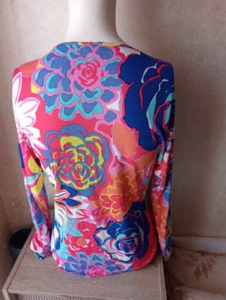 Top  stampa floreale - Versace