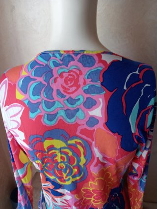 Top  stampa floreale - Versace