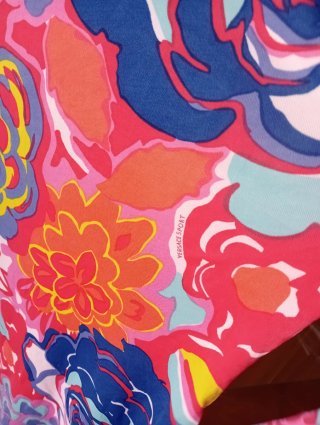 Top  stampa floreale - Versace