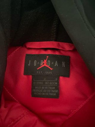 Chaqueta Jordan 12-13 años