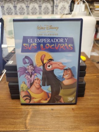 DVD El Emperador y sus Locuras Disney