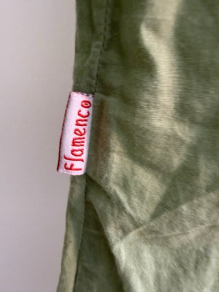 Blusa Flamenco verde Talla m