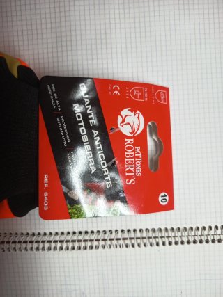 Guantes Antivibración Pattones Roberts Talla 10