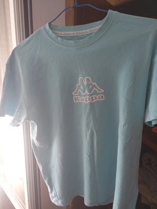 Camiseta Kappa Azul,talla 12-13