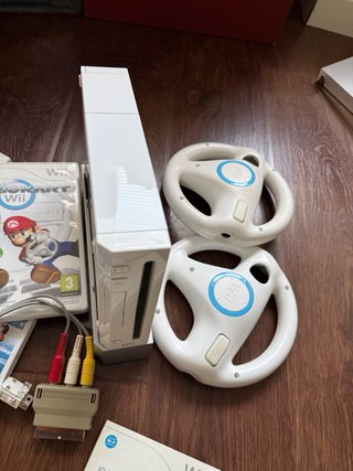 Nintendo Wii con multiples accesorios12