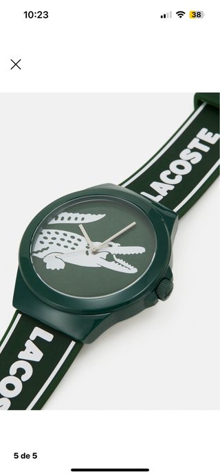Reloj Unisex Lacoste Verde y Blanco