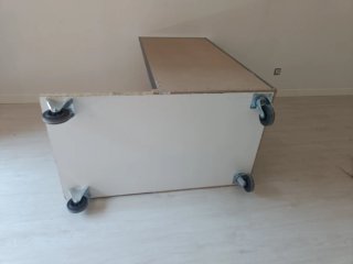 Carrito/plataforma mudanzas con ruedas