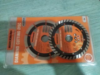 2 Discos Corte Diamante Wercmann 125mm