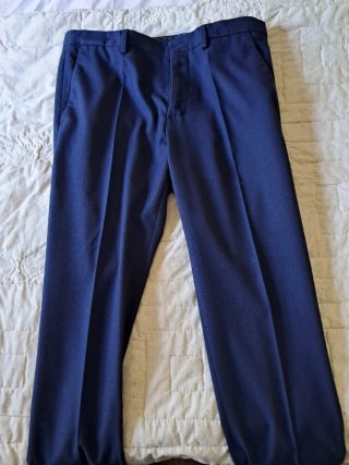 Traje Zara Azul Marino Talla M