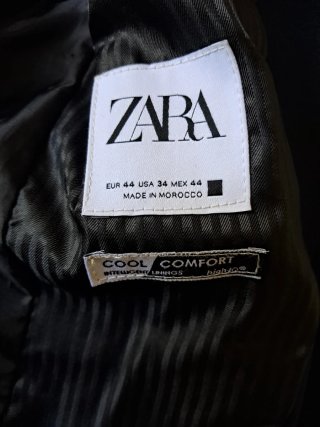 Traje Zara Azul Marino Talla M