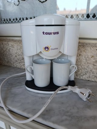 Cafetera vintage a estrenar