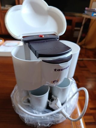 Cafetera vintage a estrenar