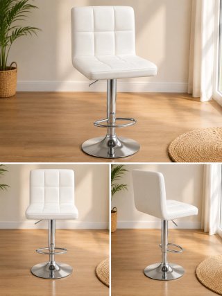 Silla Alta Cocina Blanca