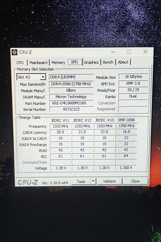 Kllisre 2x16GB 3600MHz 32GB DDR4 Ram