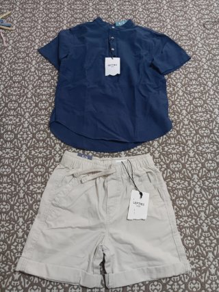 Conjunto Lefties Nuevo Camisa y Pantalón Corto