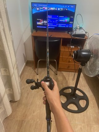 Caña Casting Jinza y Carrete Daiwa