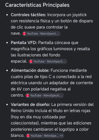 Consola retro Portátil Astro Wars Grandstand. AÑOS