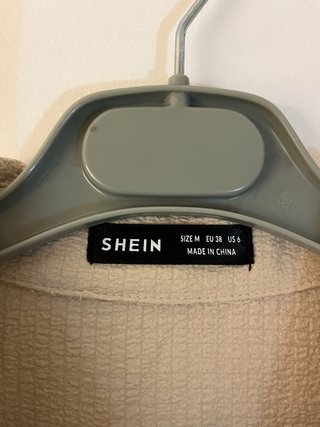 Camisa de verano beige SHEIN