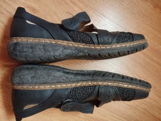Zapatillas entretiempo Easy Street  azul marino 39