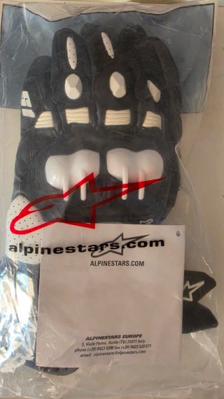 Guantes Moto Alpinestars S1 Talla L