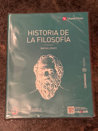 Historia de la filosofía, 2 Bachillerato