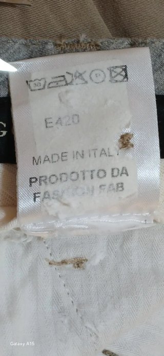 Pantaloni Chino "Gold Case: Tg. 52 Beige