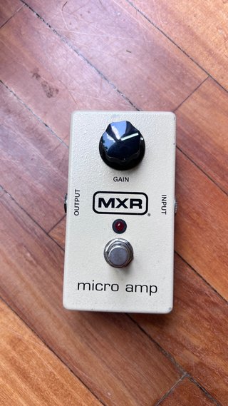 MXR Micro Amp Pedal de Guitarra