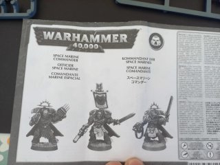 Space Marine Commander Warhammer 40K Citadel