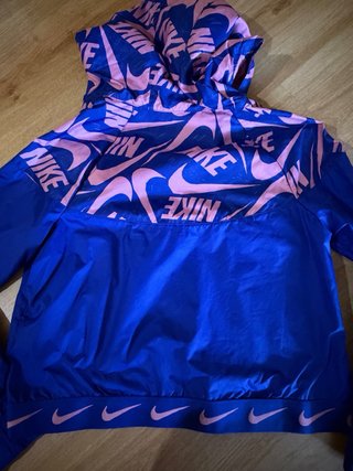 Chaqueta Nike Azul y Rosa para niña