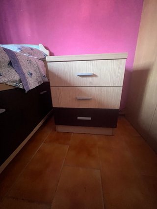 Cama individual con cajones. Cunit 50km desde Bcn