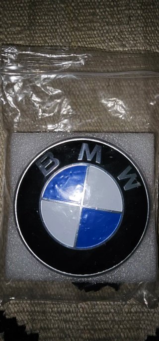 Logo Coche BMW 8cm de diámetro