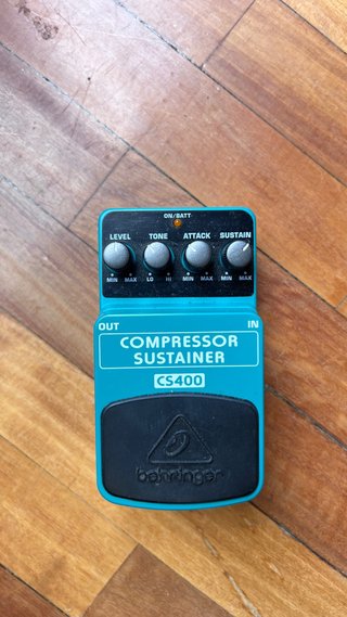 Behringer CS400 Compressor Sustainer Pedal