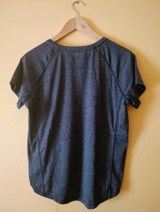 Camiseta deportiva hombre gris Talla S