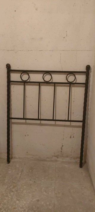 Cabecero de forja para cama de 90cm