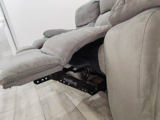 Sofá gris de 3 plazas