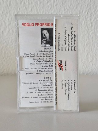 Vasco Rossi Voglio Proprio Esagerare Vol 1 MC 1993