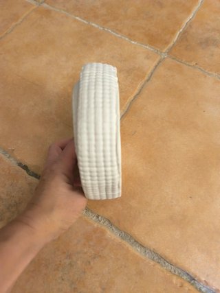 Cinturón artes marciales Fuji Mae amarillo/blanco