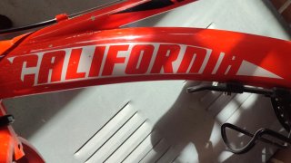 Bicicleta California Roja Infantil