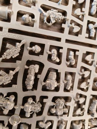 Horus Heresy Legiones Astartes Mk II - Sprue