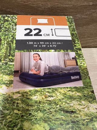 Colchón Hinchable Bestway Individual 188x99cm Azul