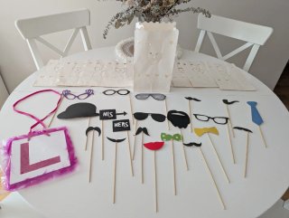 Lote de artículos para bodas