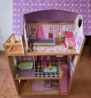 Casa de muñecas KidKraft 3 plantas
